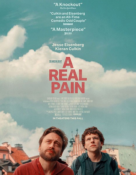 Настоящая боль /  A Real Pain (2024/WEB-DL/WEB-DLRip)