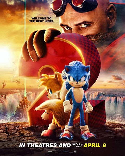 Соник 2 в кино / Sonic the Hedgehog 2 (2022/WEB-DL/WEB-DLRip)